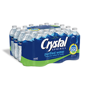 Crystal Springs Bottled Water 16.9oz 24 Pack - Hydration
